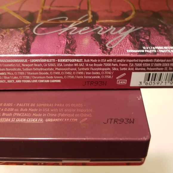 ⭐SOLD ⭐🍒BNIB🍒Urban Decay Naked Cherry Palette - Picture 7 of 7